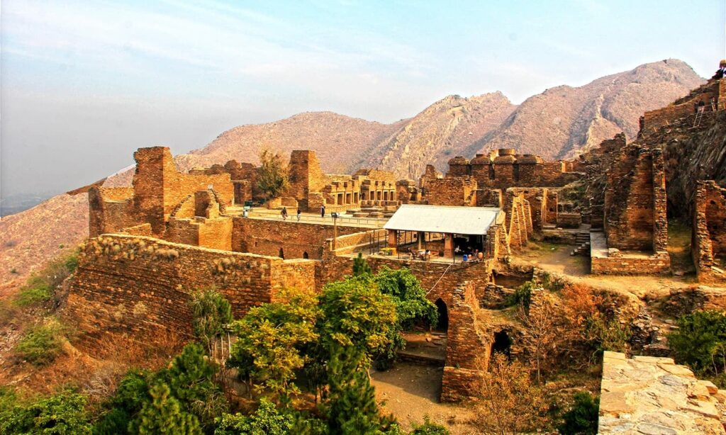 Archaeological remains of the Takht-i-Bahi monastery