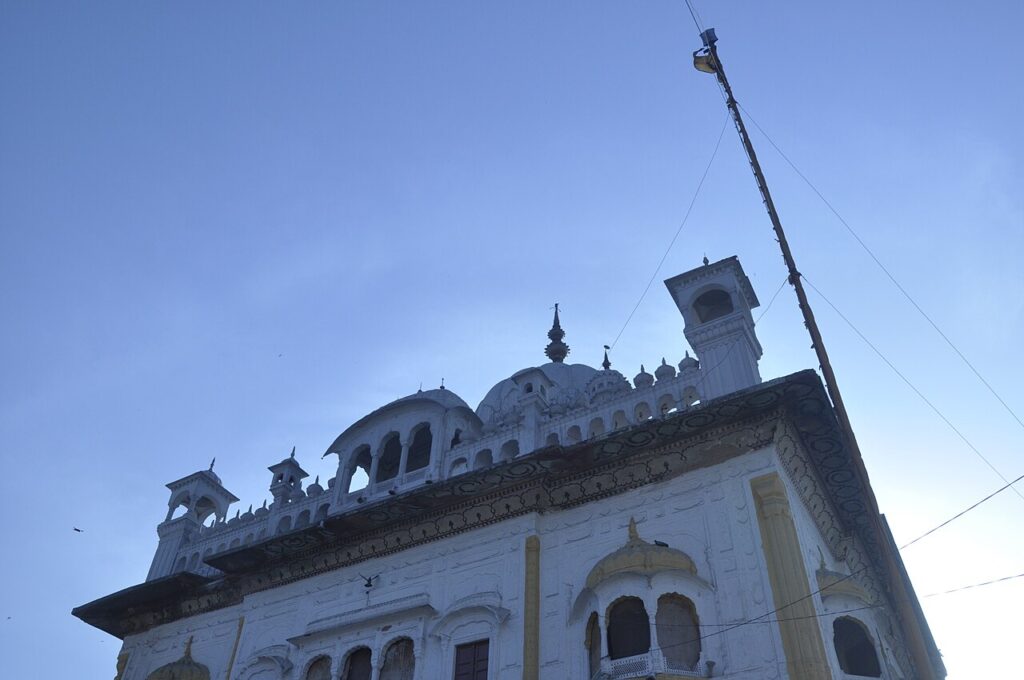 Gurdwara Dera Sahib and adjoining Sikh heritage architecture in Lahore
