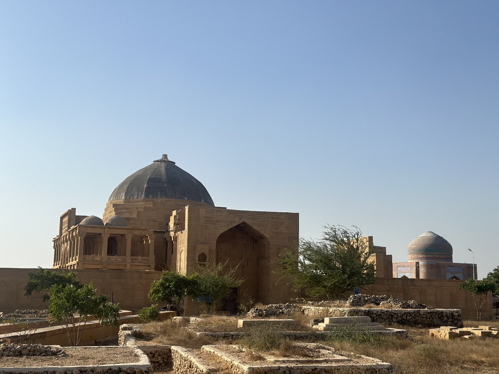 Stone mausoleums at Makli Necropolis, Thatta